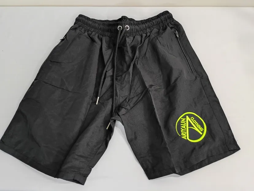 Neon Logo Utility Shorts